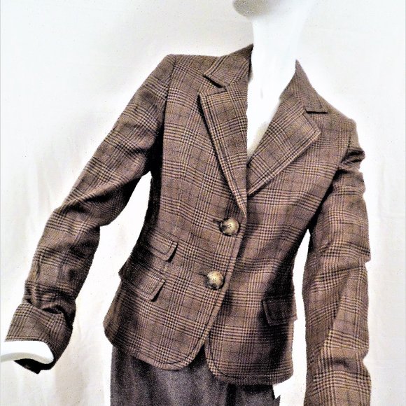 CINZIA ROCCA BLAZER WOOL/CASHMERE  MADE-IN-ITALY NWT - Picture 1 of 2
